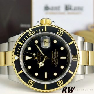 【Super Clone】Rolex Submariner Date 116613 Stainless Steel Case Black Dial 40mm Mens Replica Watch