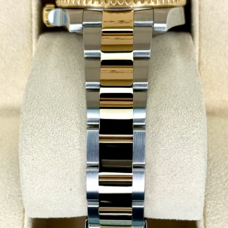 【Super Clone】Rolex Submariner Two-Tone Yellow Gold & Steel Rolesor - Blue Dial Ceramic Bezel (Ref# 116613LB)