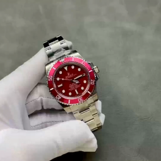 【Super Clone】Rolex Blaken Submariner Truckee Red Limited Edition 40MM Mens Replica Watch