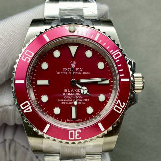 【Super Clone】Rolex Blaken Submariner Truckee Red Limited Edition 40MM Mens Replica Watch