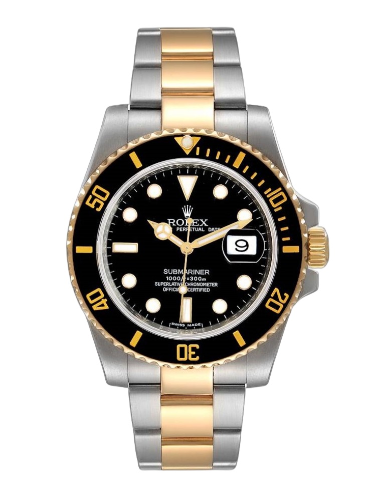 【Super Clone】Rolex Submariner Date 116613 Stainless Steel Case Black Dial 40mm Mens Replica Watch