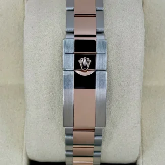 【Super Clone】Rolex GMT Master II 40 Two Tone Rose Gold Rootbeer 126711CHNR