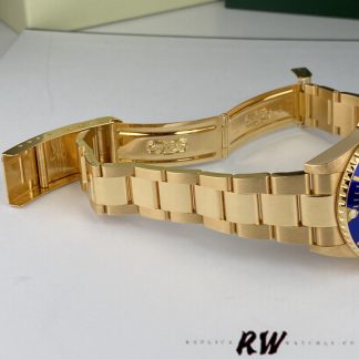 【Super Clone】Rolex Submariner 16618 Serti Dial Blue Bezel 40mm Mens Replica Watch