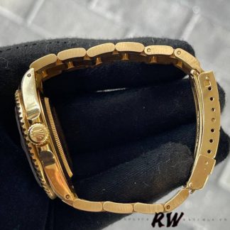 【Super Clone】Rolex Submariner 16618 Yellow Gold Champagne Dial 40mm Mens Replica Watch