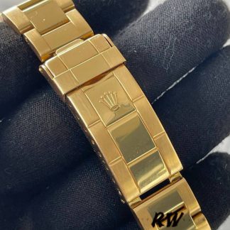 【Super Clone】Rolex Submariner 16618 Yellow Gold Champagne Dial 40mm Mens Replica Watch