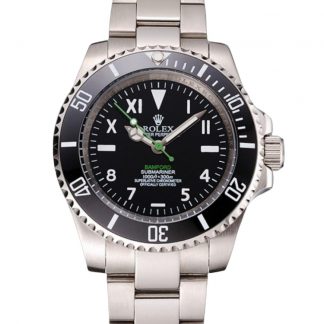 【Super Clone】Rolex Submariner PR16233NBB Black Dial 41mm Mens Replica Watch