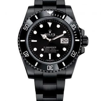 【Super Clone】Rolex Submariner Date 116610LN Black Dial Black PVD/DLC Stainless Steel 40MM Mens Replica Watch