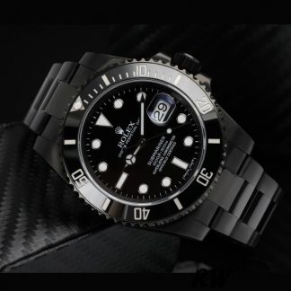 【Super Clone】Rolex Submariner Date 116610LN Black Dial Black PVD/DLC Stainless Steel 40MM Mens Replica Watch