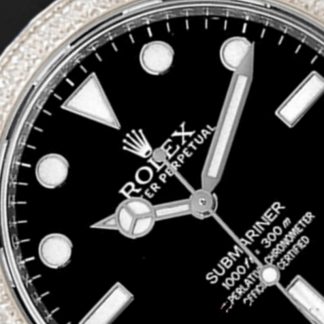 【Super Clone】Rolex Submariner 116610 Black Dial Rubber strap 40mm Mens Replica Watch