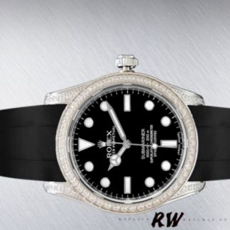 【Super Clone】Rolex Submariner 116610 Black Dial Rubber strap 40mm Mens Replica Watch