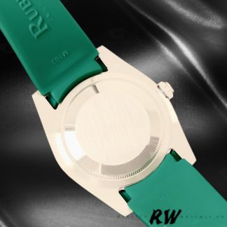 【Super Clone】Rolex Submariner 116610 Green Dial Rubber strap 40mm Mens Replica Watch