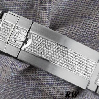 【Super Clone】Rolex Submariner Date 116610LN Stainless Steel Diamond Bezel 40MM Mens Replica Watch