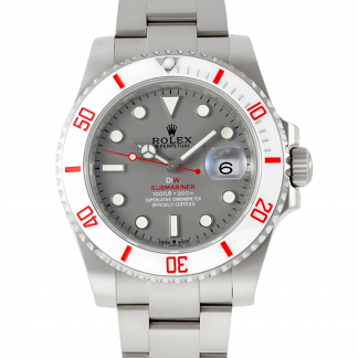 【Super Clone】Rolex DIW Submariner Date Sandblasted  116610 Limited Edition Full 904L Grey Dial 40mm
