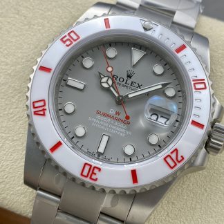 【Super Clone】Rolex DIW Submariner Date Sandblasted  116610 Limited Edition Full 904L Grey Dial 40mm