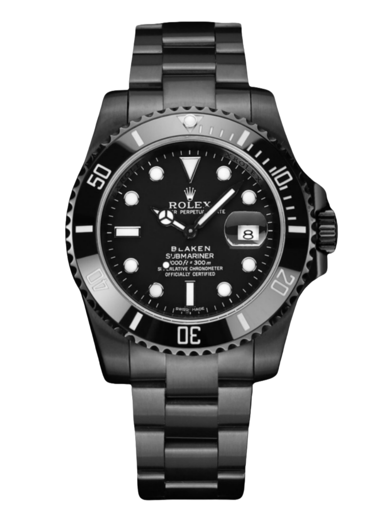 【Super Clone】Rolex Submariner Date Black PVD/DLC Coated Stainless Steel 40mm 116610LN