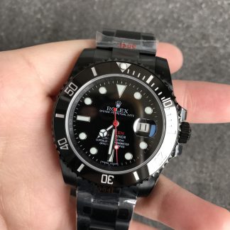 【Super Clone】Rolex Submariner Blaken Black PVD/DLC Coated Stainless Steel 40mm 116610LN
