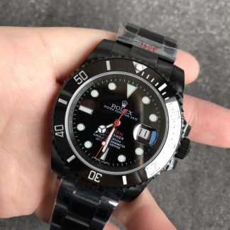 【Super Clone】Rolex Submariner Blaken Black PVD/DLC Coated Stainless Steel 40mm 116610LN