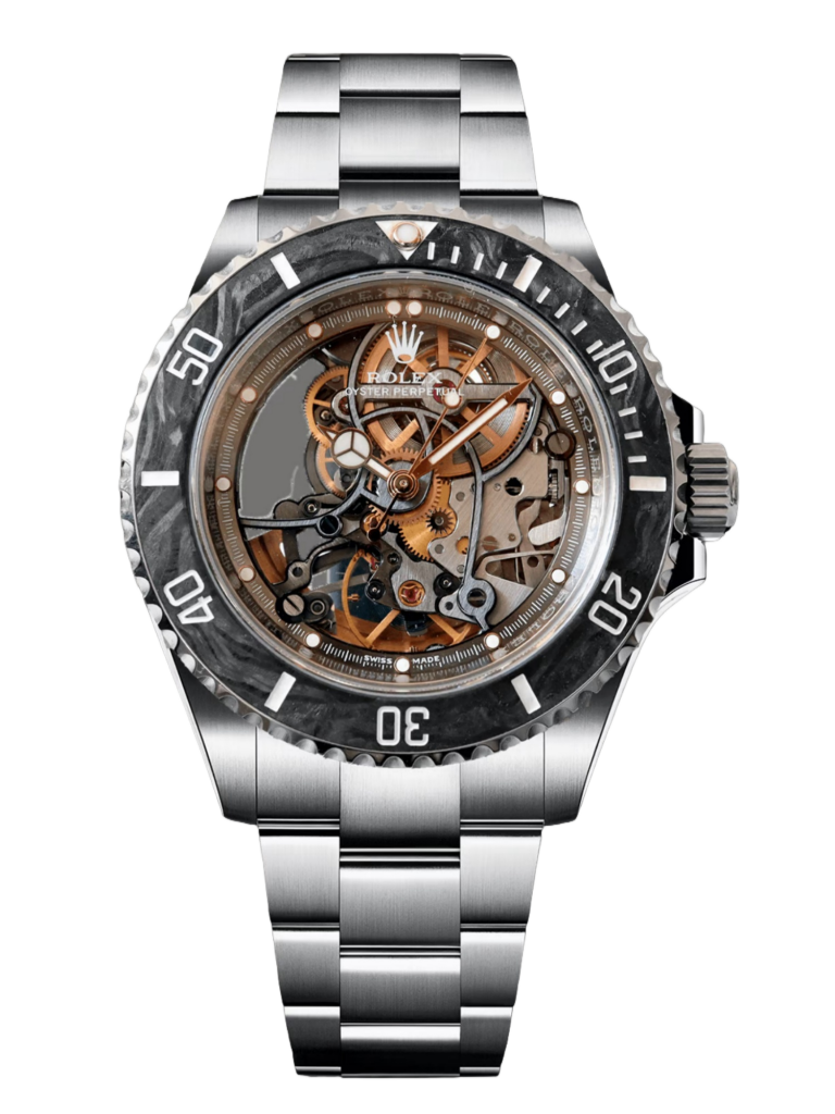 【Super Clone】Rolex Submariner 114060 Skeleton Artisans de Geneve Andrea Pirlo Project 40mm