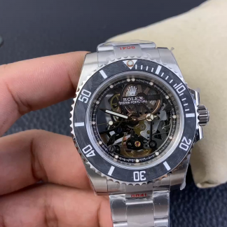 【Super Clone】Rolex Submariner 114060 Skeleton Artisans de Geneve Andrea Pirlo Project 40mm