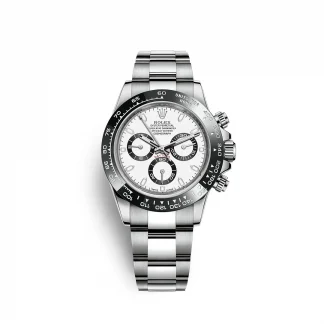 【Super Clone】Rolex Daytona 40mm Stainless Steel Panda Dial  m126500ln-0001