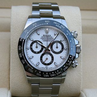 【Super Clone】Rolex Daytona 40mm Stainless Steel Panda Dial  m126500ln-0001
