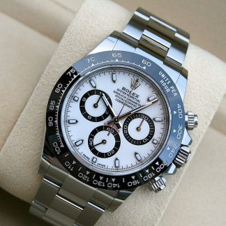 【Super Clone】Rolex Daytona 40mm Stainless Steel Panda Dial  m126500ln-0001
