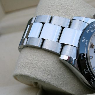 【Super Clone】Rolex Daytona 40mm Stainless Steel Panda Dial  m126500ln-0001