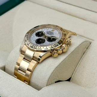 【Super Clone】Rolex Daytona 40mm 116508 Yellow Gold Meteorite Dia!