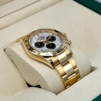 【Super Clone】Rolex Daytona 40mm 116508 Yellow Gold Meteorite Dia!