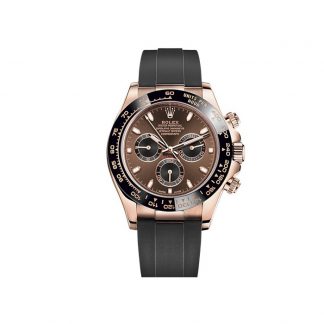 【Super Clone】Rolex Cosmograph Daytona  40mm Chocolate Dial Rose Gold  m126515LN-0010