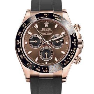 【Super Clone】Rolex Cosmograph Daytona  40mm Chocolate Dial Rose Gold  m126515LN-0010