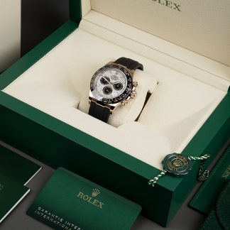 【Super Clone】Rolex Daytona  Cosmograph  Everose Oysterflex m126515ln-0008