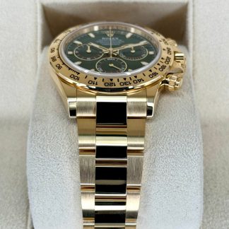 【Super Clone】Rolex Daytona "John Mayer"40mm 116508 Yellow Gold Green Dial