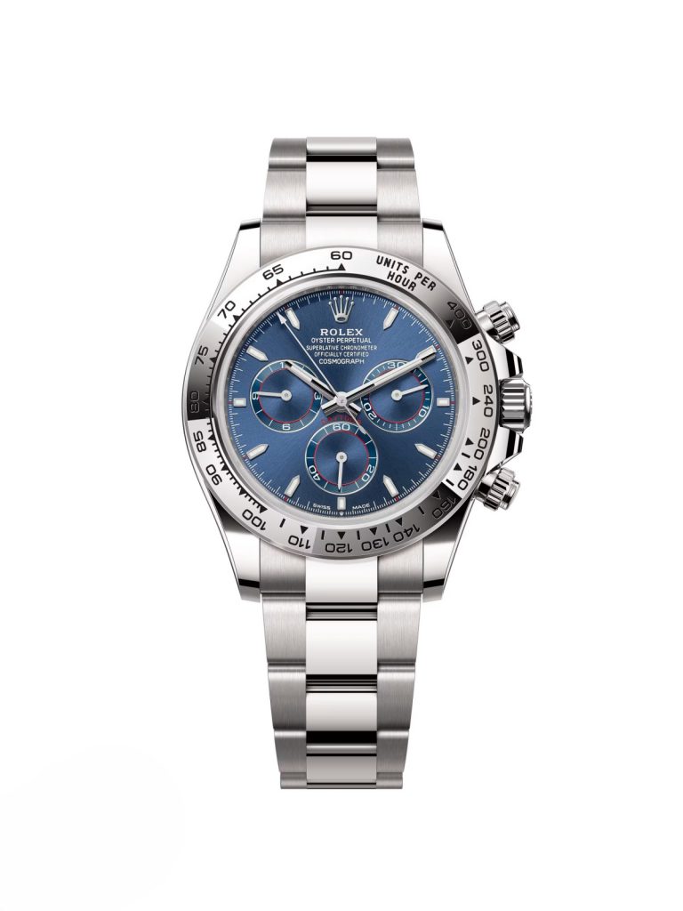【Super Clone】Rolex Daytona White Gold/Brilliant Blue/Diamond/Oyster  m126509-0005