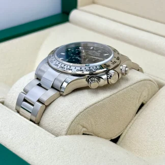 【Super Clone】Rolex Daytona White Gold/Brilliant Blue/Diamond/Oyster  m126509-0005