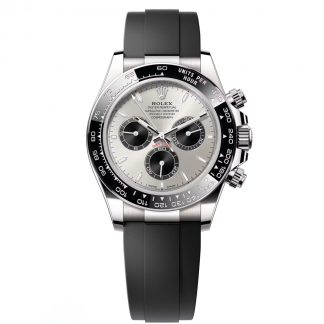 【Super Clone】Rolex Daytona 40mm WhiteGold silver Ghost Dial m126519ln-0006