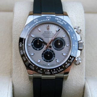 【Super Clone】Rolex Daytona 40mm WhiteGold silver Ghost Dial m126519ln-0006