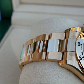 【Super Clone】Rolex Daytona "Paul Newman" 40mm Yellow Gold Black Dial  m126508-0002