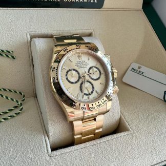 【Super Clone】ROLEX Daytona Yellow Gold/Champagne/Oyster  m126508-0005