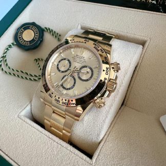 【Super Clone】ROLEX Daytona Yellow Gold/Champagne/Oyster  m126508-0005