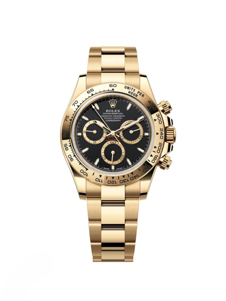 【Super Clone】Rolex Daytona Yellow Gold / Black  m126508-0004