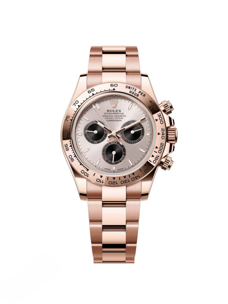 【Super Clone】Rolex Daytona 40mm RoseGold sundust Dial m126505-0003
