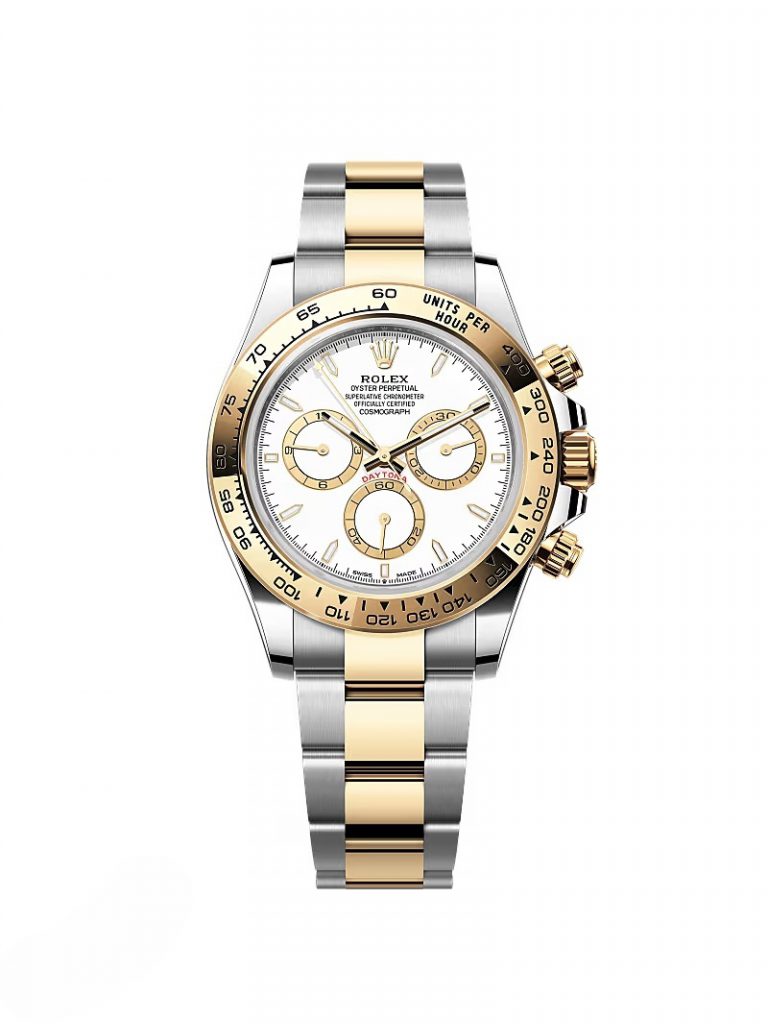 【Super Clone】Rolex Daytona 40mm Two-Tone white Dial  m126503-0001