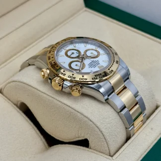 【Super Clone】Rolex Daytona 40mm Two-Tone white Dial  m126503-0001