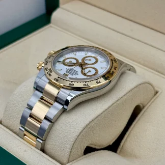 【Super Clone】Rolex Daytona 40mm Two-Tone white Dial  m126503-0001