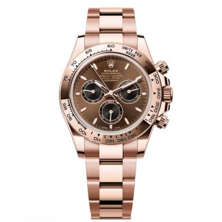 【Super Clone】Rolex Daytona 40mm Rose GoldChocolate Dial  m126505-0005