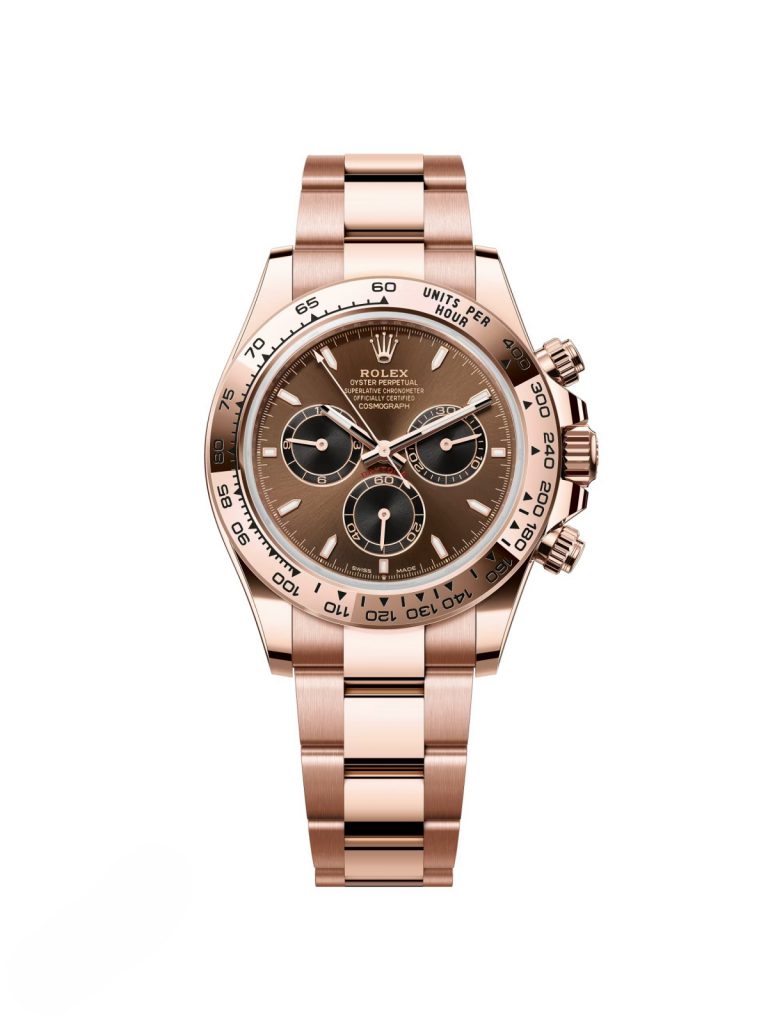 【Super Clone】Rolex Daytona 40mm Rose GoldChocolate Dial  m126505-0005