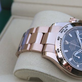 【Super Clone】Rolex Daytona 40mm Rose GoldChocolate Dial  m126505-0005