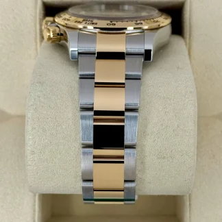 【Super Clone】Rolex Daytona 40mm Two-Tone Black Diamond Dial  m126503-0002