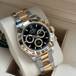【Super Clone】Rolex Daytona 40mm 126503 Tw0-Tone Black Dial  m126503-0003